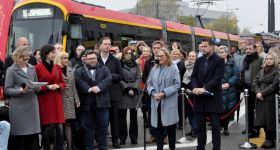 Pół miliona pasażerów w tramwajach do Wilanowa