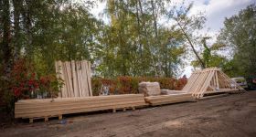 Rekonstrukcja domków fińskich na Polu Mokotowskim. Powstanie nowe centrum kulturalne
