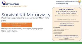 Bezpłatne warsztaty psychologiczne dla maturzystów na Woli