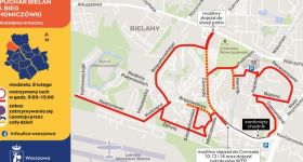 Dziś Bieg Chomiczówki – utrudnienia na Bielanach i zmiany w komunikacji