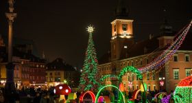 Święta w stolicy pełne magii: Od rekordowej bombki po góralskie kolędy i afrykańskie rytmy