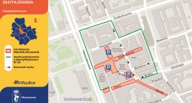 Złota i Zgoda zmieniają centrum. Ulica Sienkiewicza zostanie zamknięta