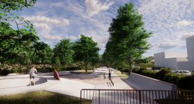 Niebieski skatepark na Bielanach przejdzie metamorfozę