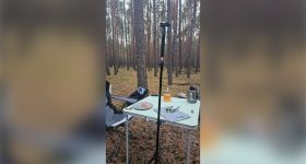 Urządził sobie biwak w Kampinoskim Parku Narodowym