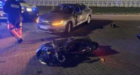 14-latek na skuterze doprowadził do zderzenia i próbował uciec