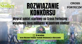 [ROZWIĄZANIE KONKURSU] Wygraj pakiet startowy na wyjątkowy bieg militarny w centrum stolicy