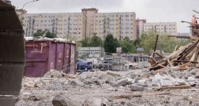 Nowy bazar przy Broniewskiego coraz bliżej. Prace weszły w kolejny etap