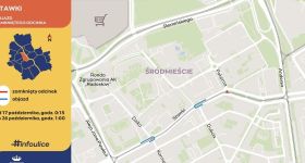 Tydzień bez tramwajów na ulicy Stawki