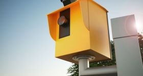 Na ulicy Grochowskiej stanie fotoradar. W tle niedawna tragedia