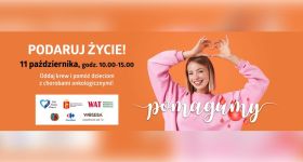 Oddaj krew w Galerii Bemowo i pomóż dzieciom chorym onkologicznie