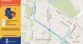 Ruszył remont ul. Tytoniowej w Wawrze